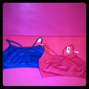 NWT! Gap Body Seamless Bralette Bundle